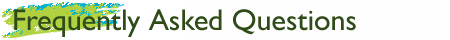 Frequently Asked Questions